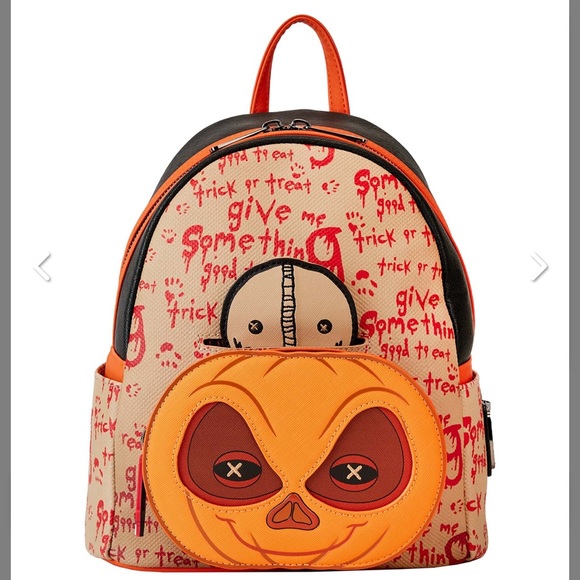 Loungefly- Trick \'r Treat Sam Pumpkin Mini